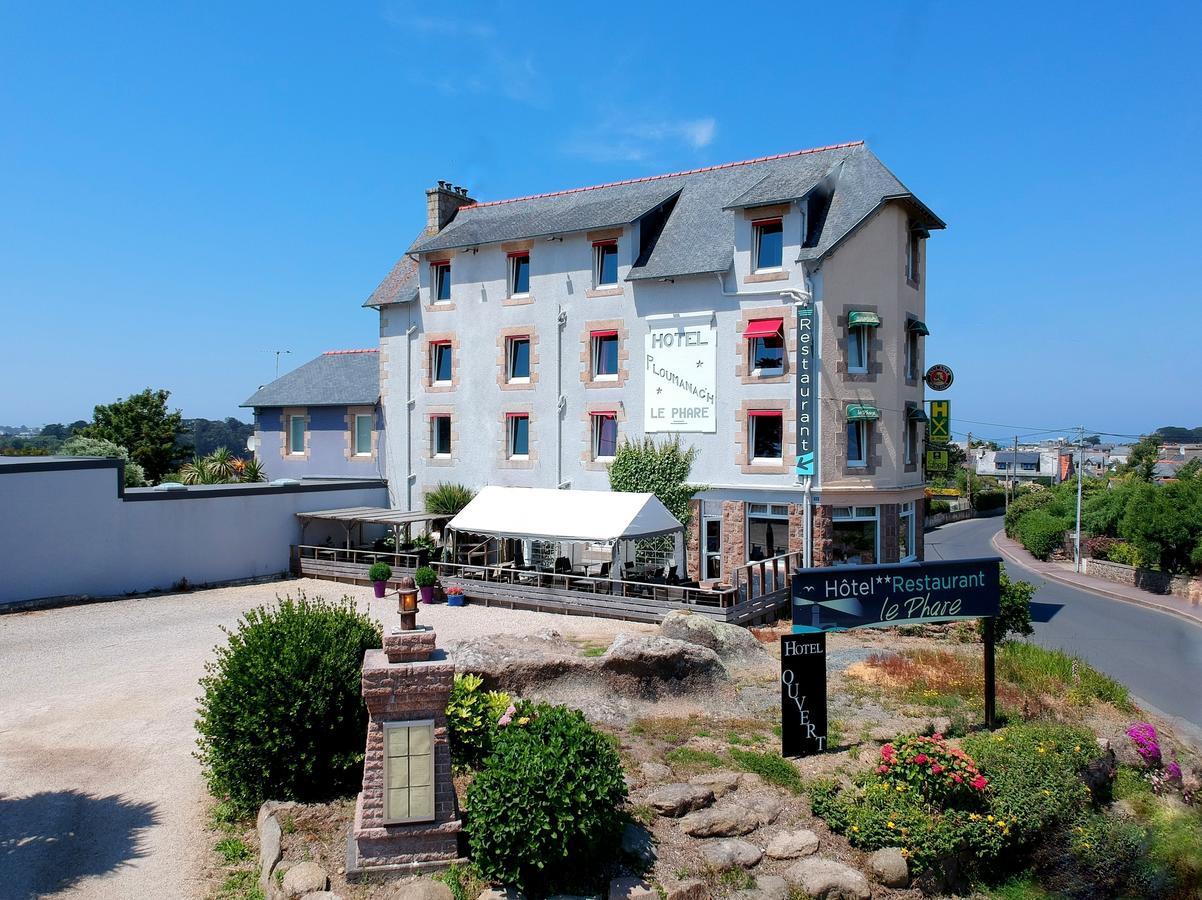 Hotel Restaurant Le Phare Perros-Guirec Exterior photo